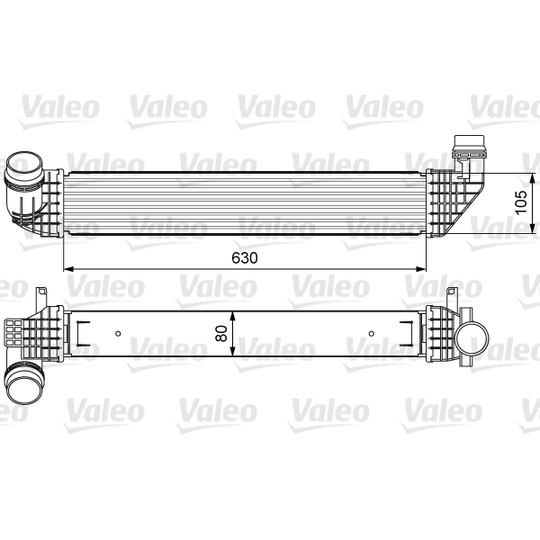 818636 - Intercooler, charger 