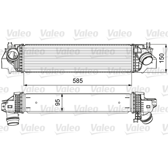 818640 - Intercooler, charger 