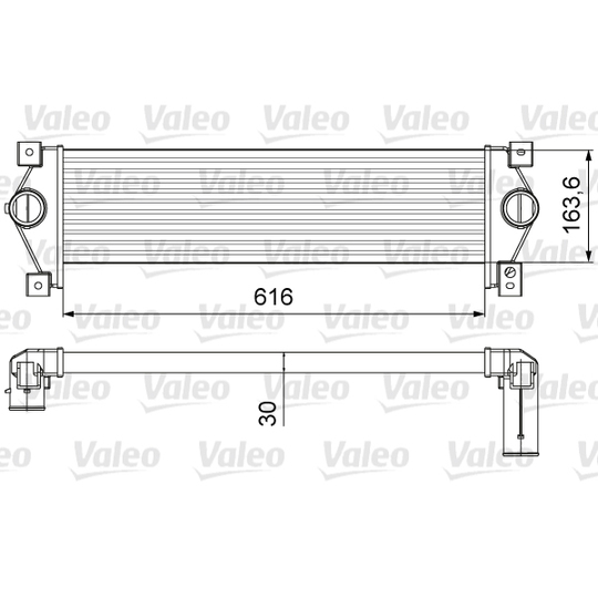 818645 - Intercooler, charger 