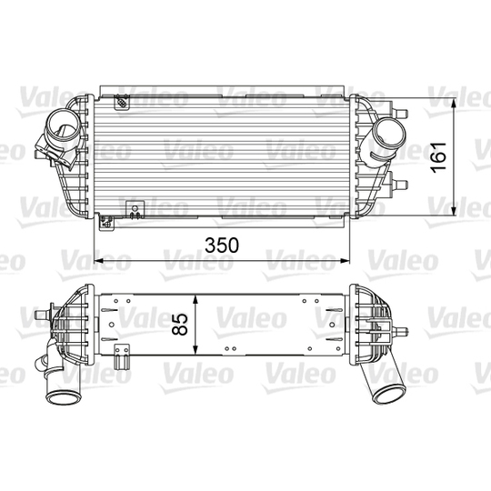 818665 - Intercooler, charger 