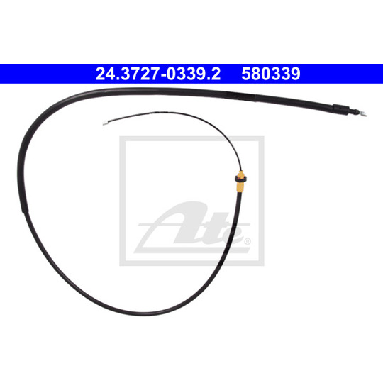 24.3727-0339.2 - Cable, parking brake 