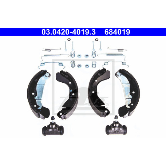 03.0420-4019.3 - Brake Shoe Set 