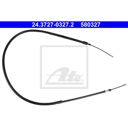 24.3727-0327.2 - Cable, parking brake 