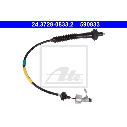 24.3728-0833.2 - Clutch Cable 