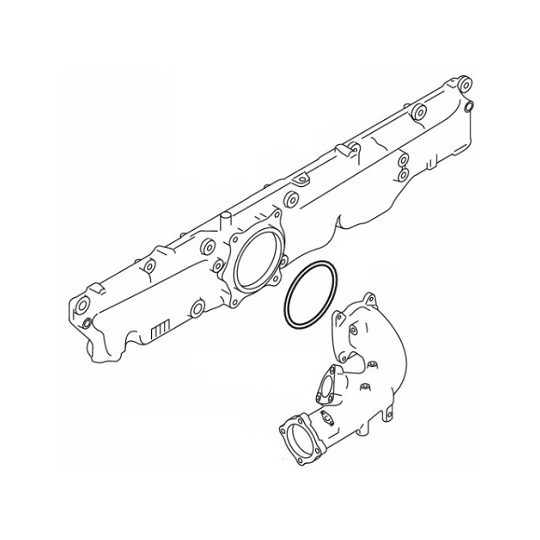 906.740 - Gasket, intake manifold housing 