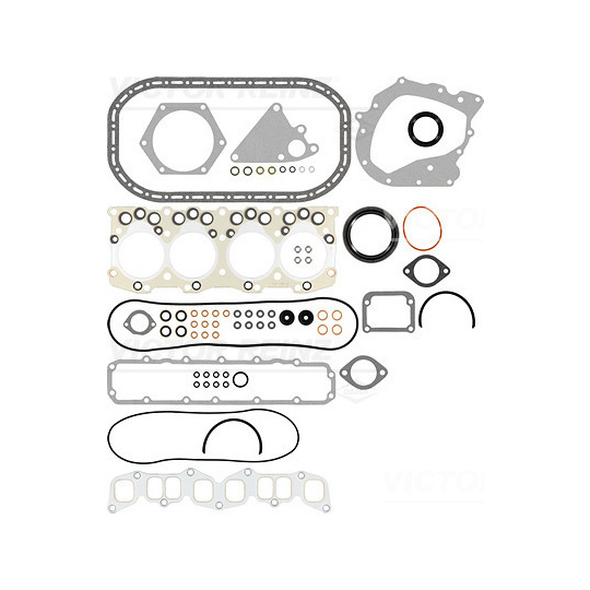 01-52400-02 - Hel packningssats, motor 