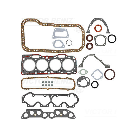 01-31760-01 - Täydellinen tiivistesarja, moottori 