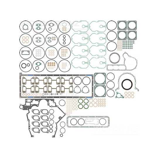 01-33358-02 - Hel packningssats, motor 