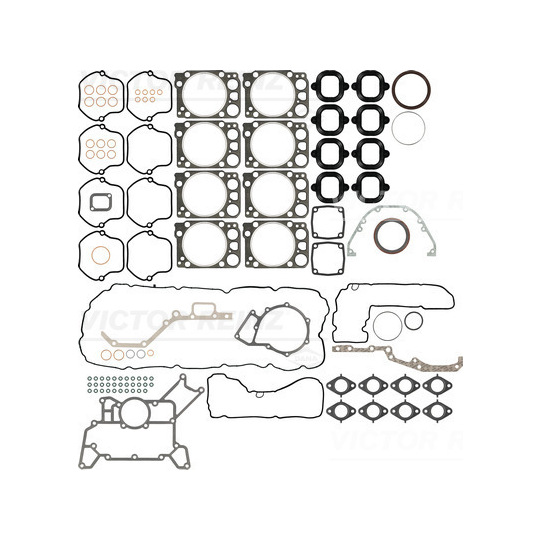 01-34190-07 - Full Gasket Set, engine 