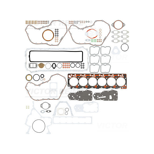 01-41475-01 - Hel packningssats, motor 