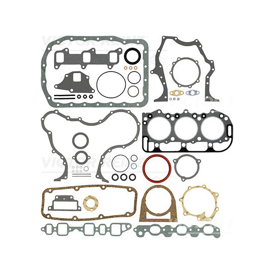 01-43075-01 - Hel packningssats, motor 