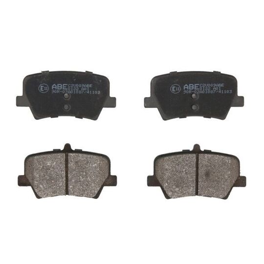 C2V009ABE - Brake Pad Set, disc brake 