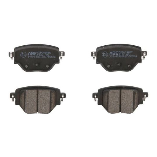 C2P009ABE - Brake Pad Set, disc brake 