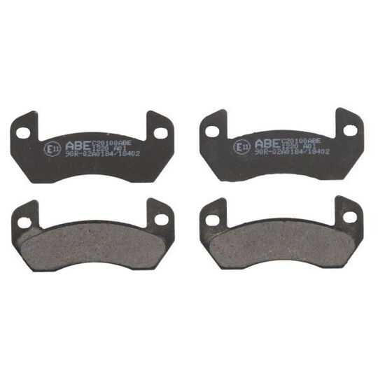 C20100ABE - Brake Pad Set, disc brake 