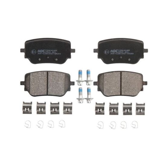 C2M040ABE - Brake Pad Set, disc brake 