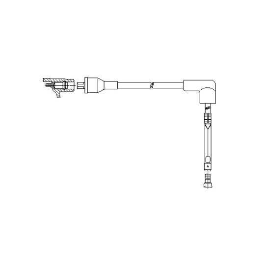 768/33 - Tändkabel 