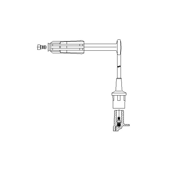 166/53 - Tändkabel 