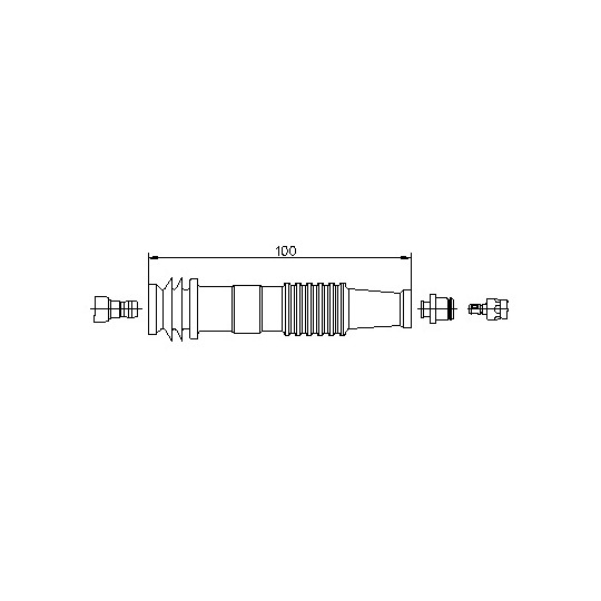 13310A5 - Kontakt, tändstift 