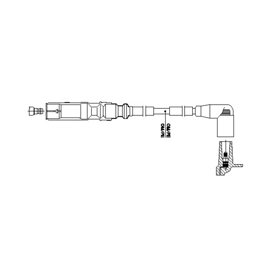 1A23F61 - Ignition Cable 