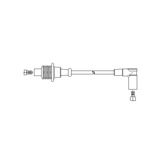 668/80 - Tändkabel 