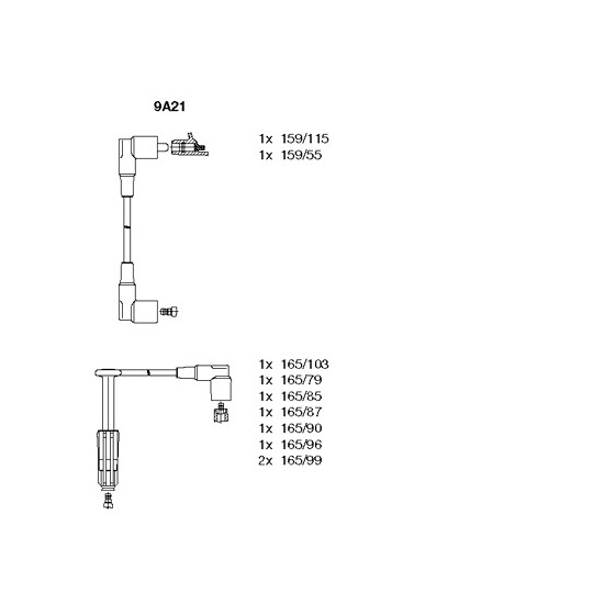 9A21 - Ignition Cable Kit 