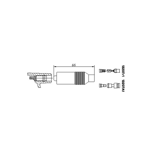 13207/1 - Plug, distributor 