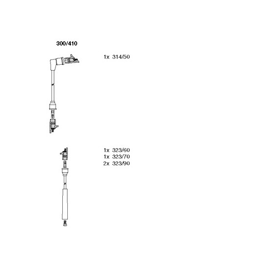 300/410 - Ignition Cable Kit 