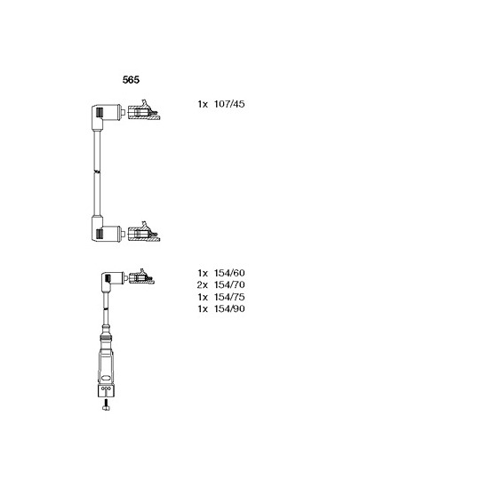 565 - Ignition Cable Kit 