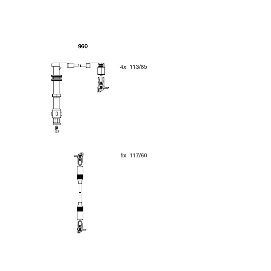 960 - Ignition Cable Kit 