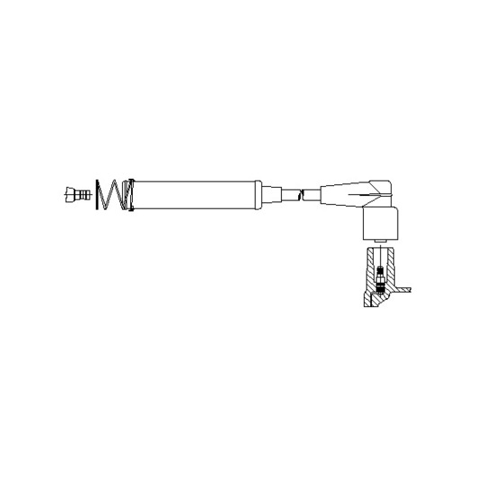 329/46 - Tändkabel 