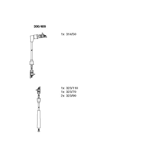 300/409 - Ignition Cable Kit 