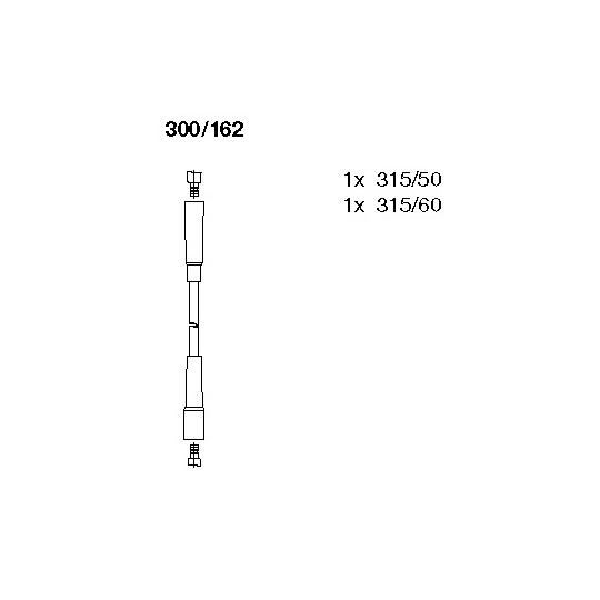 300/162 - Süütesüsteemikomplekt 