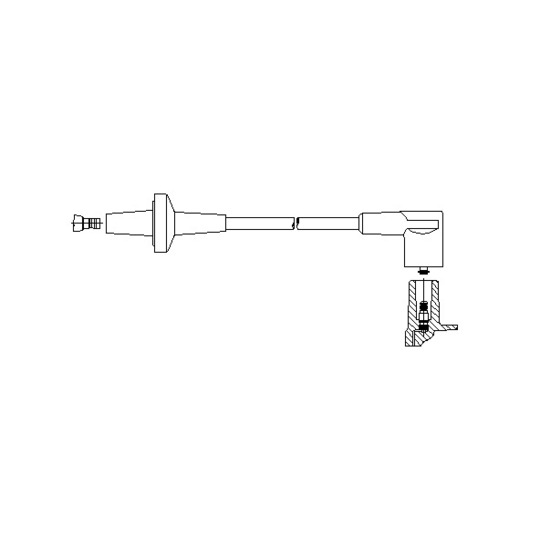 641/55 - Tändkabel 