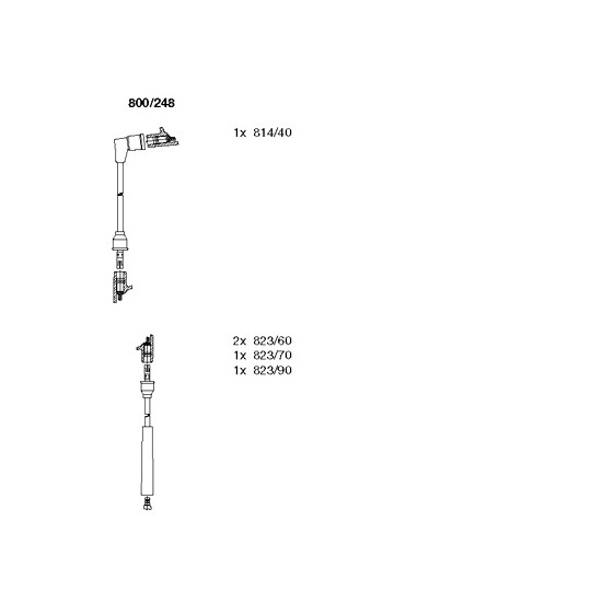 800/248 - Ignition Cable Kit 