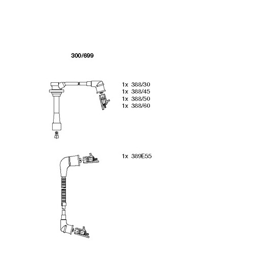 300/699 - Ignition Cable Kit 