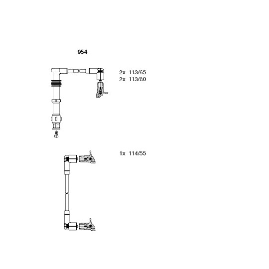 954 - Ignition Cable Kit 