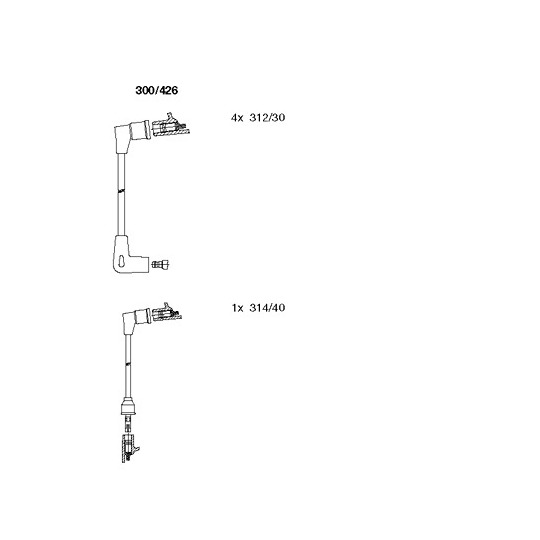 300/426 - Ignition Cable Kit 