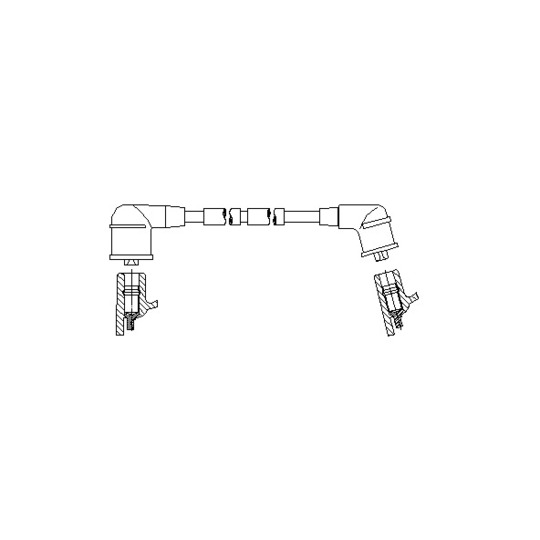 6A07F20 - Tändkabel 