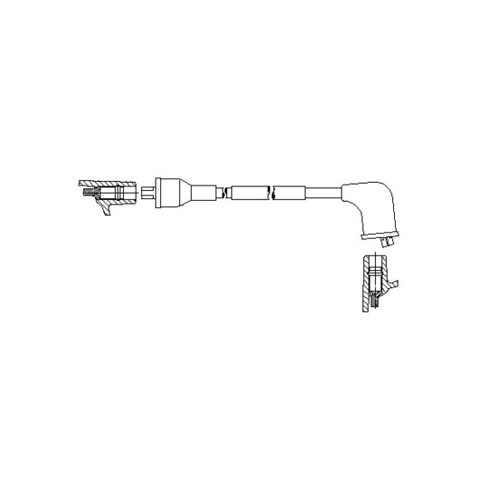 6A04E48 - Tändkabel 