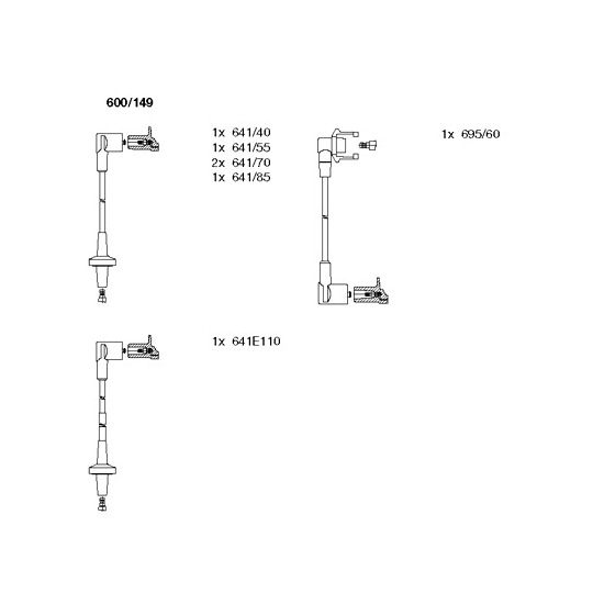 600/149 - Süütesüsteemikomplekt 
