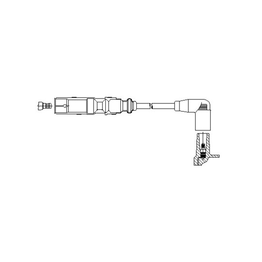 162/61 - Tändkabel 