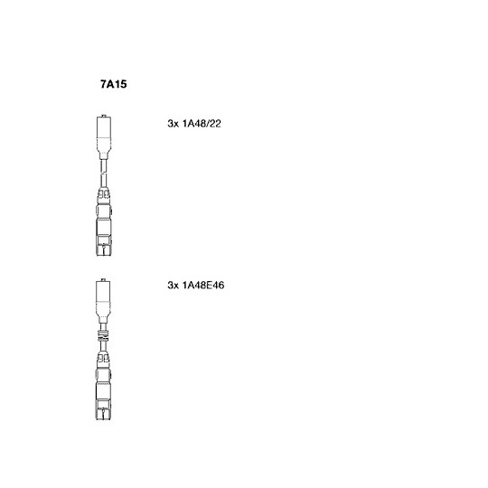 7A15 - Ignition Cable Kit 