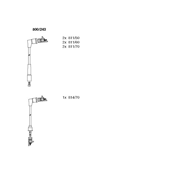 800/243 - Ignition Cable Kit 