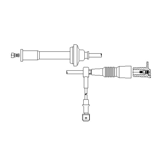 1A04/100 - Tändkabel 