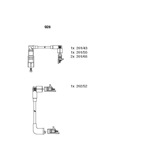 928 - Ignition Cable Kit 