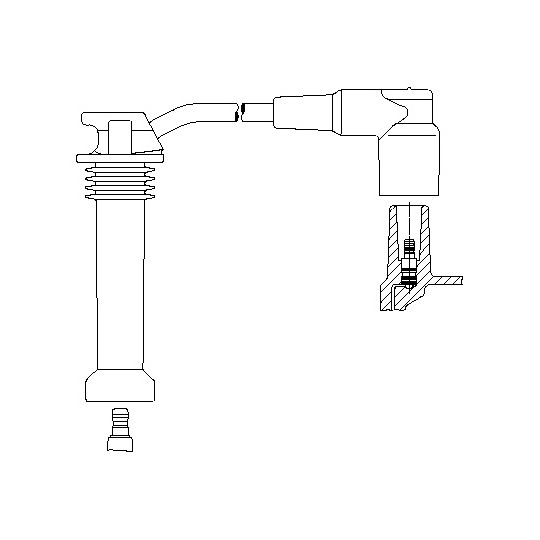 8A19/12 - Ignition Cable 