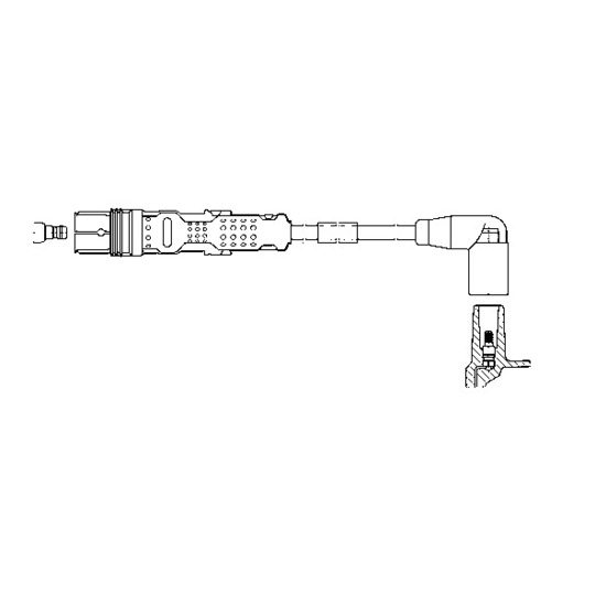 6A98E60 - Tändkabel 