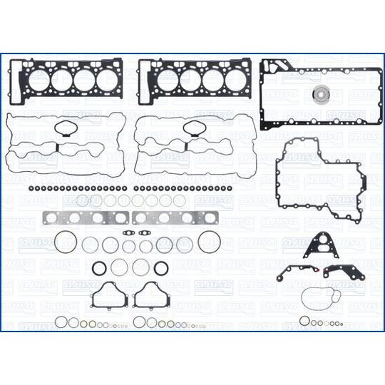 50348800 - Tihendite täiskomplekt, Mootor 