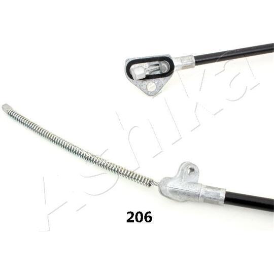 131-02-206 - Cable, parking brake 