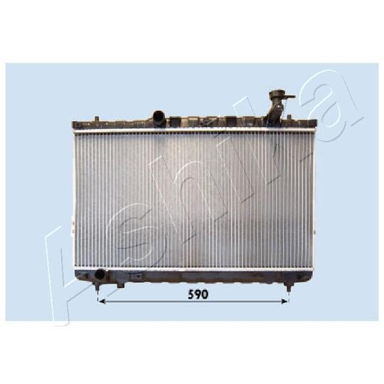 RDA283087 - Radiaator,mootorijahutus 